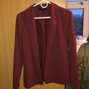 Maroon blazer